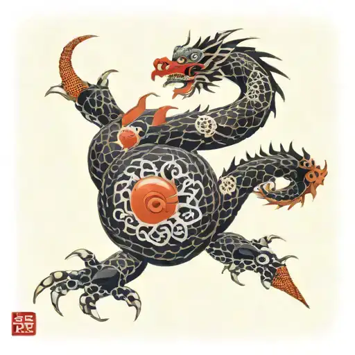 chaos tattoo design idea