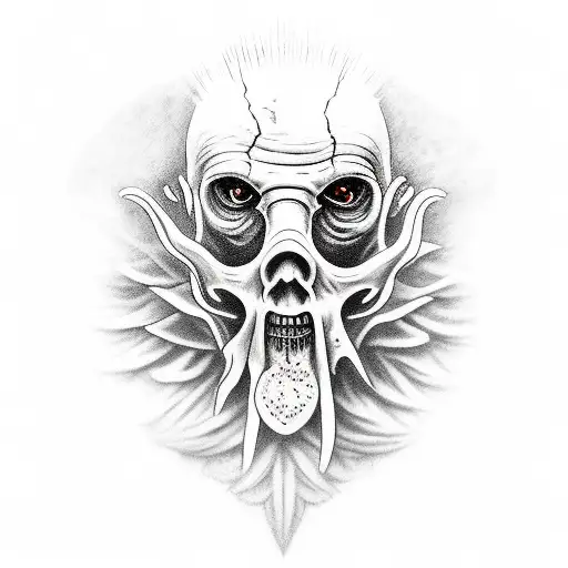 the leper king tattoo design idea