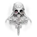 the leper king tattoo design idea