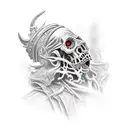 the leper king tattoo design idea