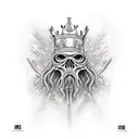 the leper king tattoo design idea