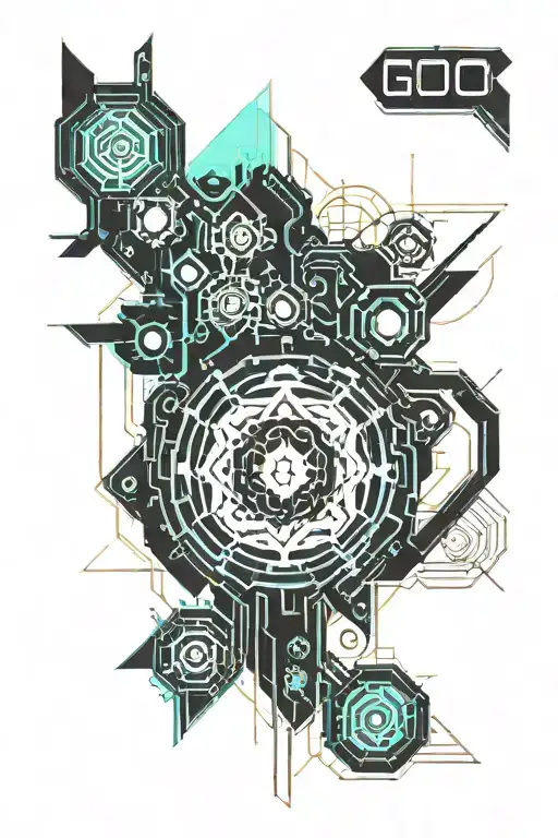 Gojo Satoru tattoo design idea