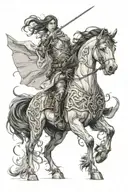 Dalinar from Stormlight Achieve tattoo design idea