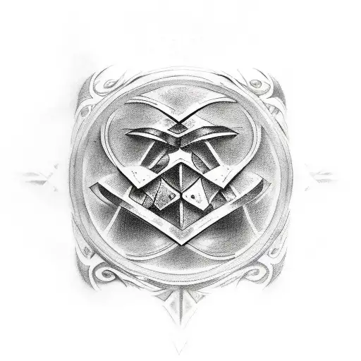 Combine elements from different Elder Scrolls games into a unique symbol tattoo design idea