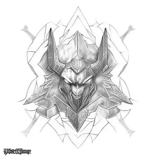 Combine elements from different Elder Scrolls games into a unique symbol tattoo design idea