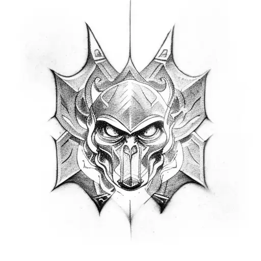 Combine elements from different Elder Scrolls games into a unique symbol tattoo design idea