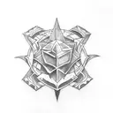 Combine elements from different Elder Scrolls games into a unique symbol tattoo design idea