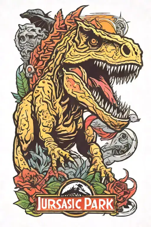 Jurassic Park  tattoo design idea