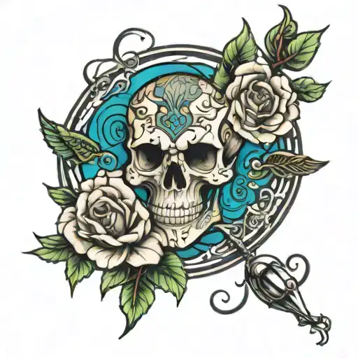 999 tattoo design idea