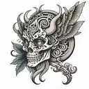 999 tattoo design idea