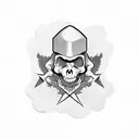 join or die tattoo design idea