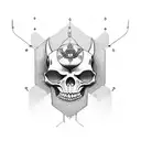 join or die tattoo design idea