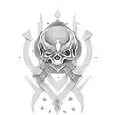 join or die tattoo design idea