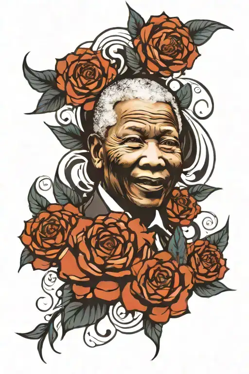 Mandela style tattoo tattoo design idea