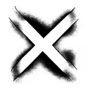3 letters merged together into 1: V P and K tattoo design idea