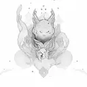 peace tattoo design idea