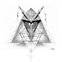 pyramid head silent hill tattoo design idea