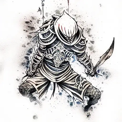Artorias the abyss dark souls tattoo design idea