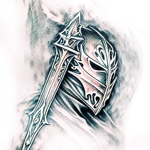 Artorias the abyss dark souls tattoo design idea