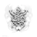 irish welsh half sleeve  tattoo design idea