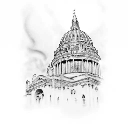 city of Saint Paul tattoo design idea