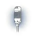 rap microphone tattoo design idea