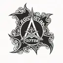 logo rockstar tattoo design tattoo design idea