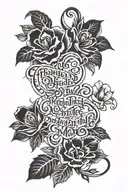 Fearfully and Wonderfully Made  tattoo design idea