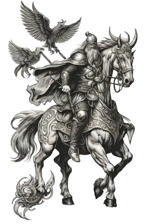 norse mythology tattoo design idea