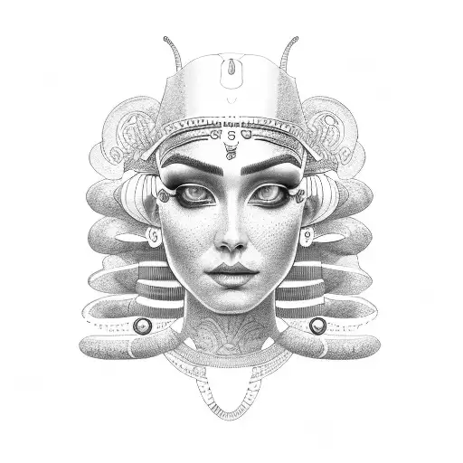 Cleopatra, by Douglas Grady of Magic Cobra in Brooklyn NY : r/tattoos
