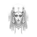 cleopatra tattoo design idea