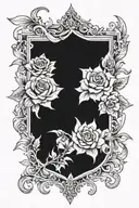Pectoral tattoo design idea