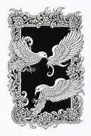 Pectoral tattoo design idea