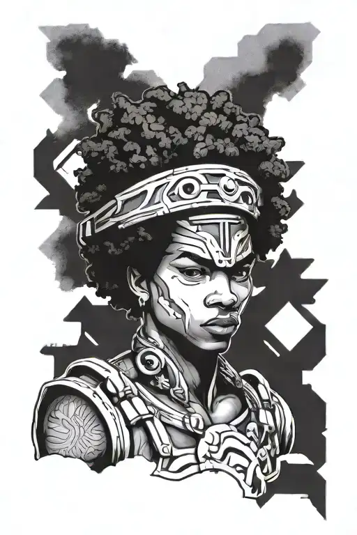 Huey Freeman tattoo design idea