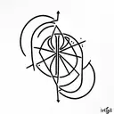 ikigai tattoo design idea