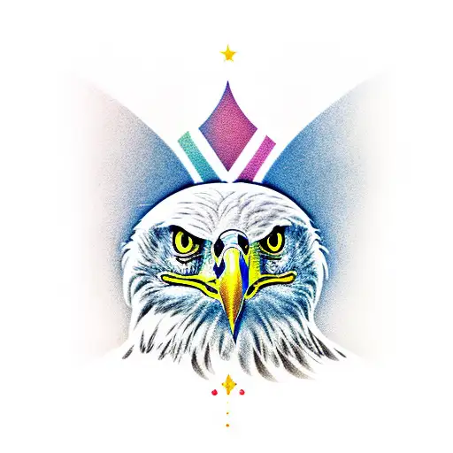 wedgetail eagle tattoo design idea