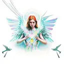 archangel raphael  tattoo design idea