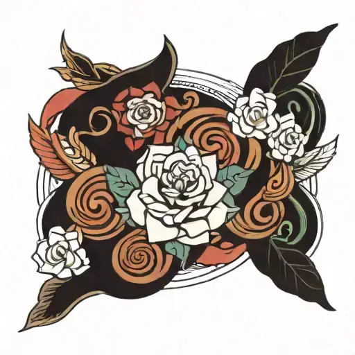 word NankuruNaiSa tattoo design idea