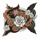 word NankuruNaiSa tattoo design idea