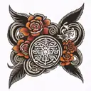 word NankuruNaiSa tattoo design idea