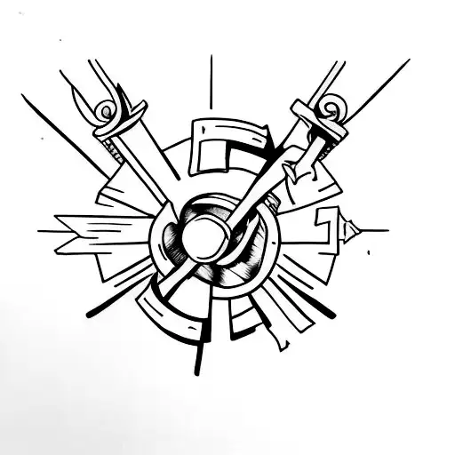 croix avec écrit "Dieu donne ses combats les plus durs à ses soldats les plus fort" 1Cor 10.13 tattoo design idea