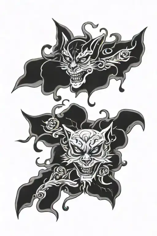 cry now laugh later tattoo design idea