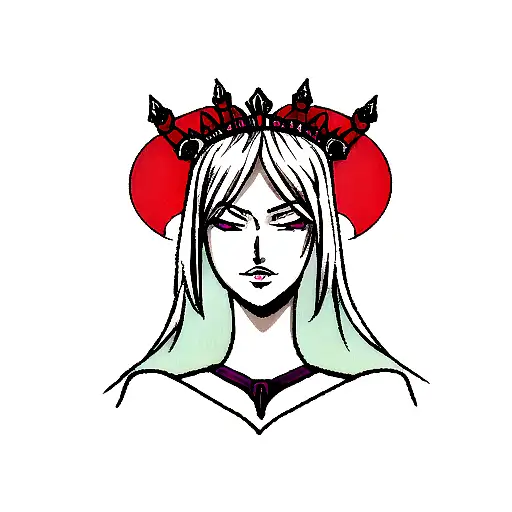 empress dark  tattoo design idea