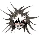 ryuk dark  tattoo design idea