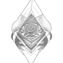 throat tattoo design idea