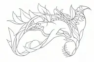 NOT AFRAID tattoo design idea