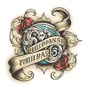 scroll Philippians 4:13 tattoo design idea