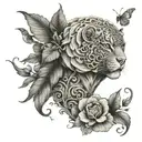 fati love tattoo design idea