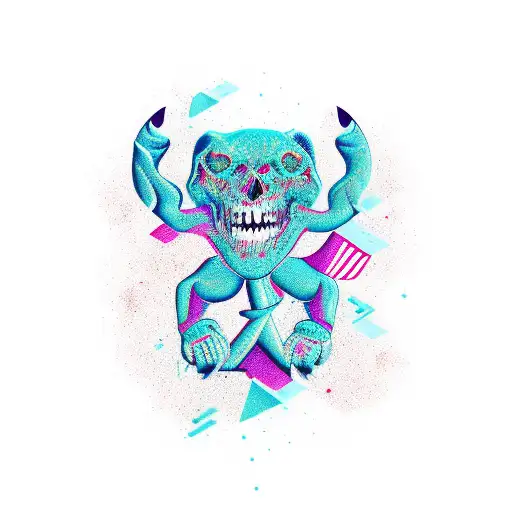 typography noxk  tattoo design idea