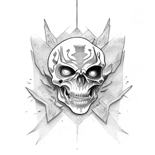 GHOST RIDER tattoo design idea